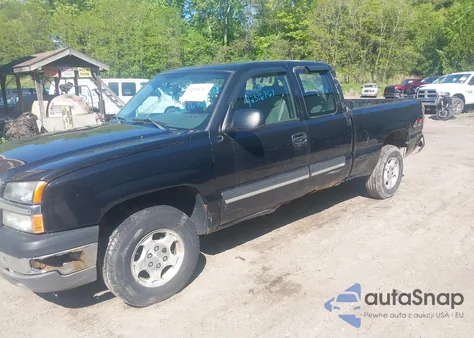 2004 Chevrolet Silverado 1500 Ls из США, поврежденный, VIN 2GCEK19T141386702